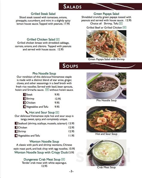 saigon landing menu|saigon landing evergreen.